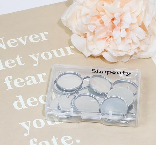 20 Pieces Stainless Steel Roun - Resin Crafts Diy 评论和价格