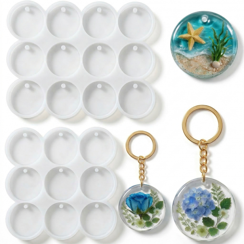 2 Resin keychain mold ，3.3cent - Serving Tray Mold 评论和价格