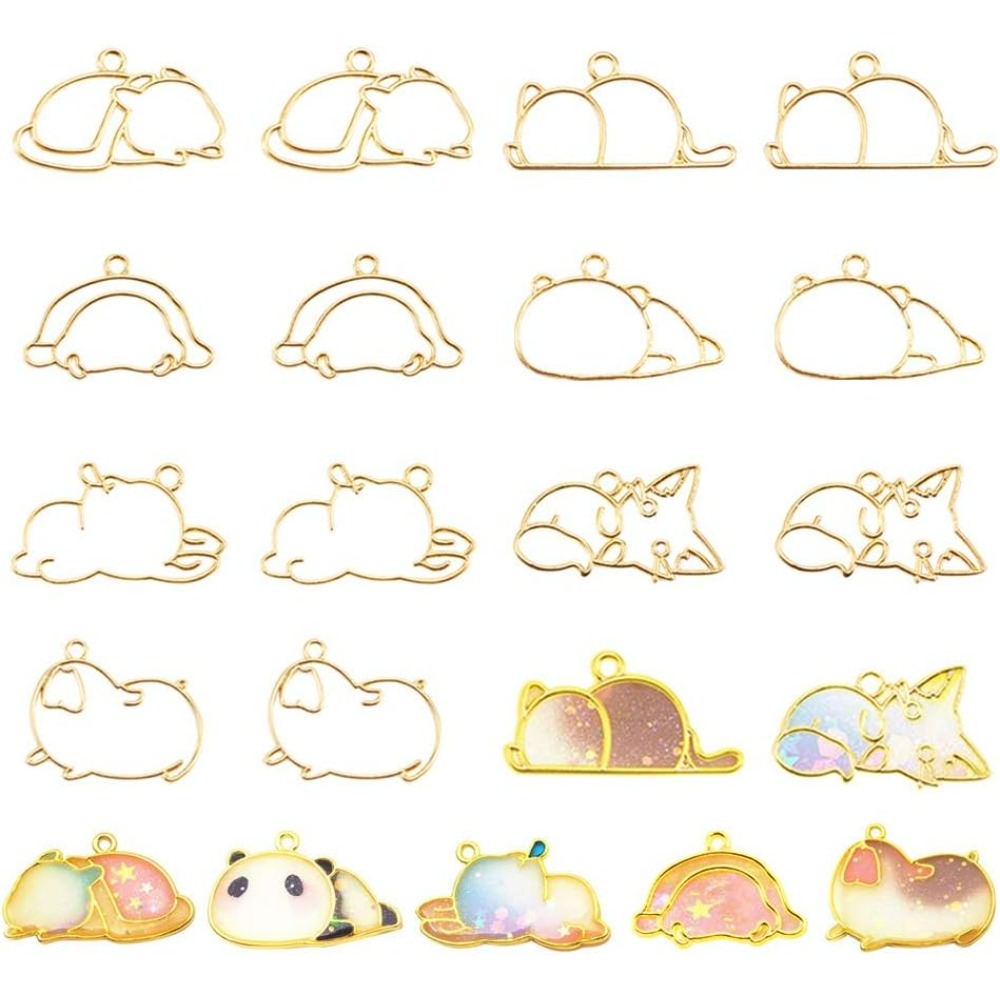 14pcs Hibernator Theme Open Be - Resin Jewelry Kit 评论和价格