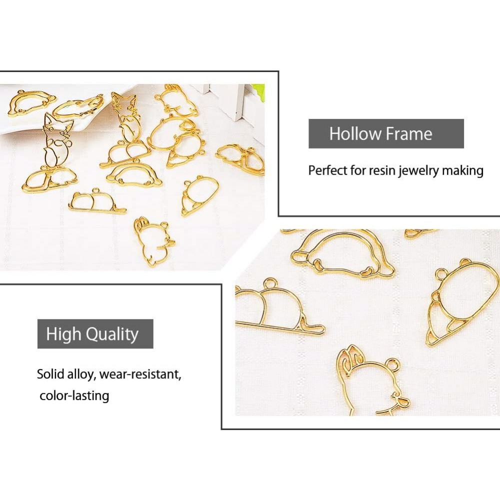 14pcs Hibernator Theme Open Be - Resin Jewelry Kit 评论和价格