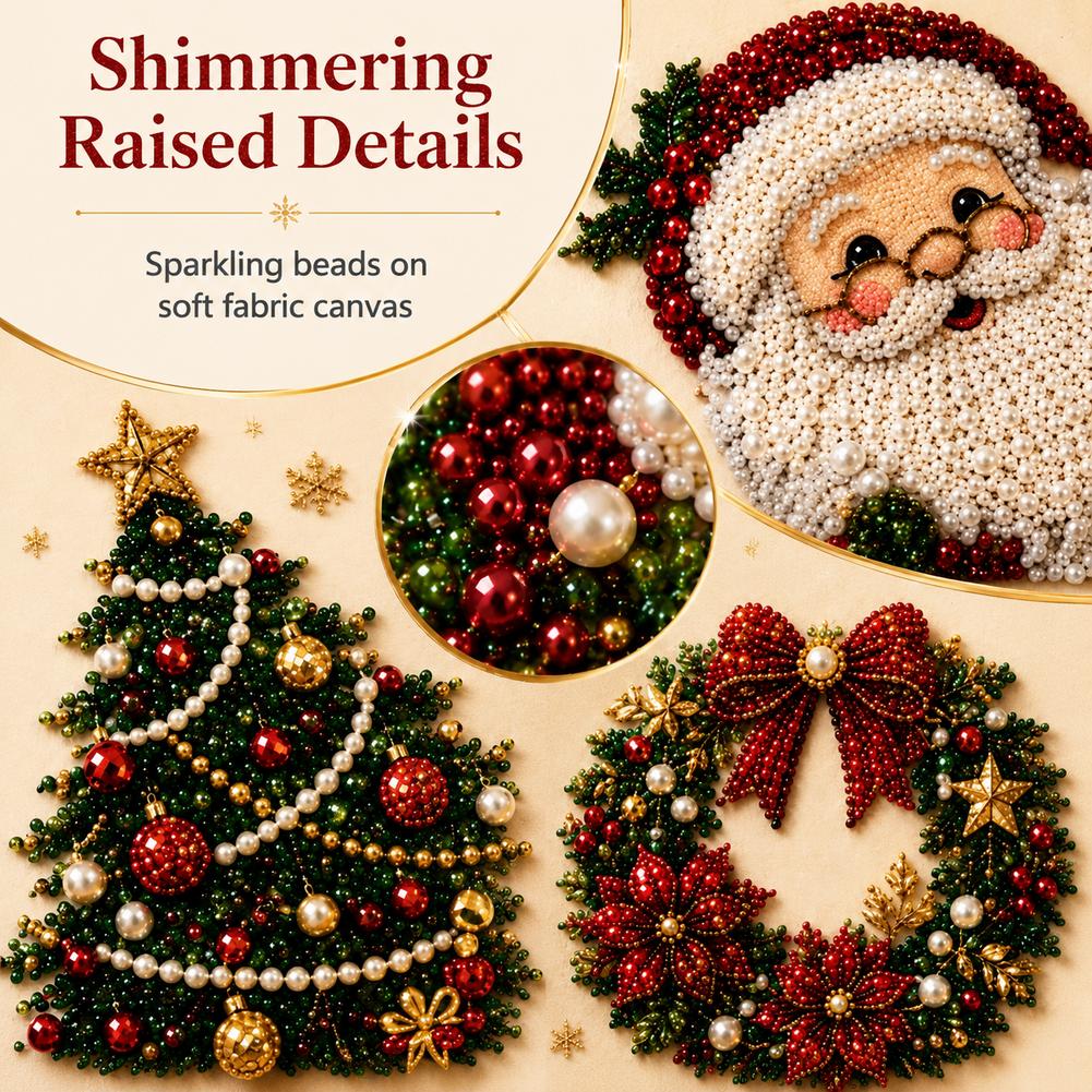 Christmas Santa Claus Pearl Ar - Resin Craft Kit 评论和价格