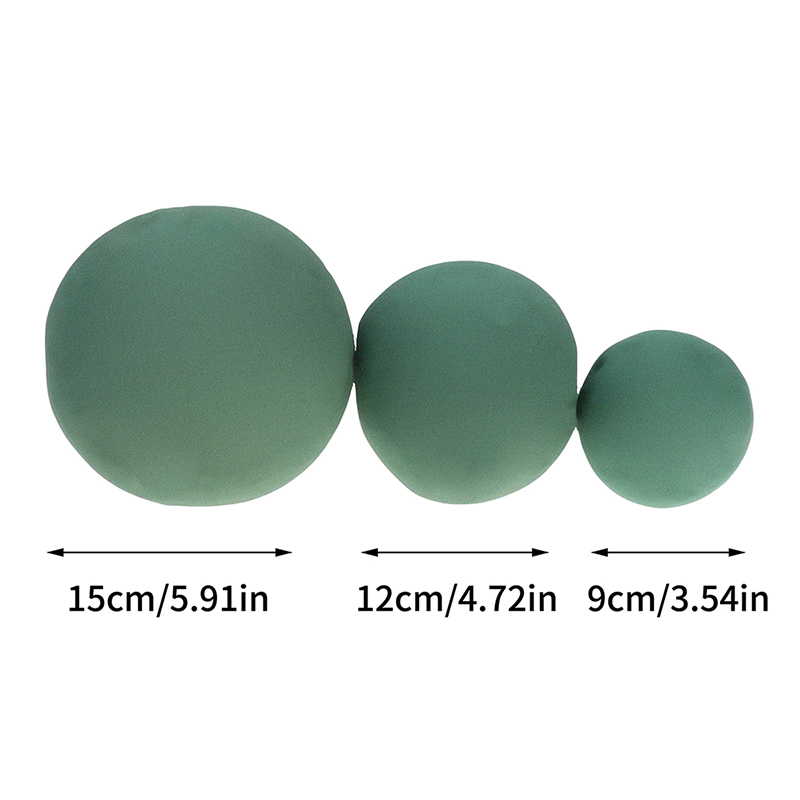 NEW! 1Pc 9/12/15cm Round Green - Dried Flower Bulk 评论和价格