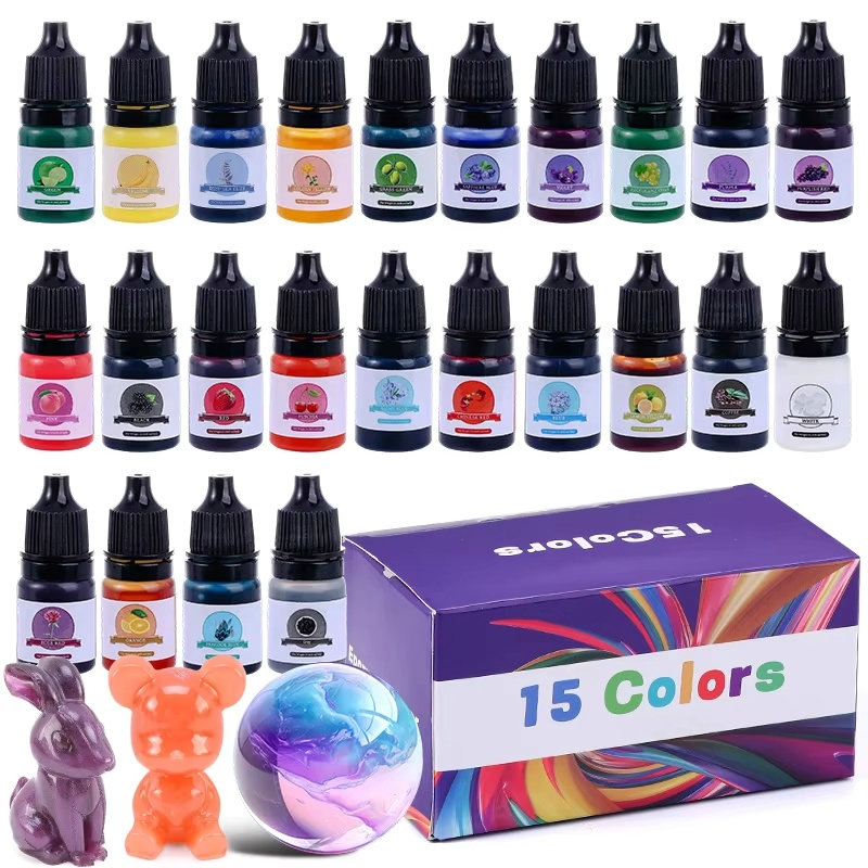 Epoxy Resin Color Pigment 24 V - Epoxy Uv Resin Kit 评论和价格