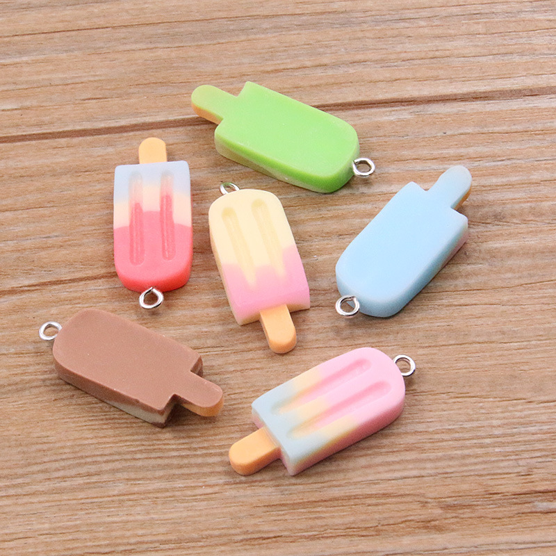 6Pcs Gradient Ice Pop Resin Ch - Resin Crafts Diy 评论和价格