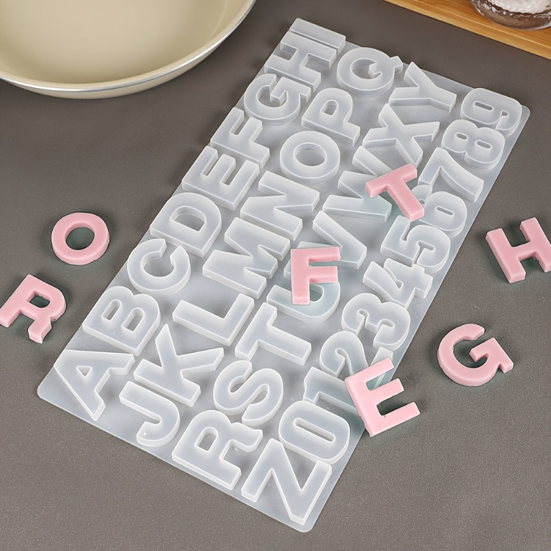 Letter A To Z Pendants Silicon - Serving Tray Mold 评论和价格