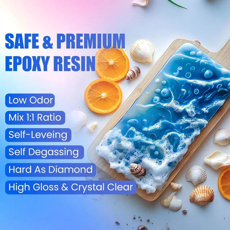 Easy Mixing Epoxy Resin Kit Cr - Epoxy Uv Resin Kit 评论和价格