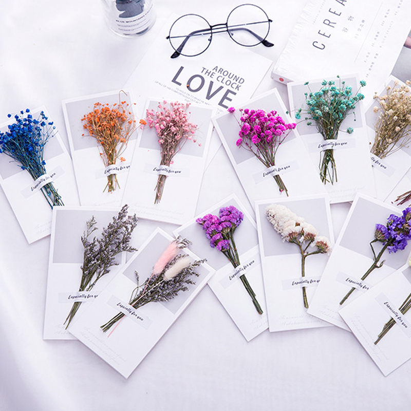10pcs A Gift Card Wedding Invi - Dried Flower Bulk 评论和价格
