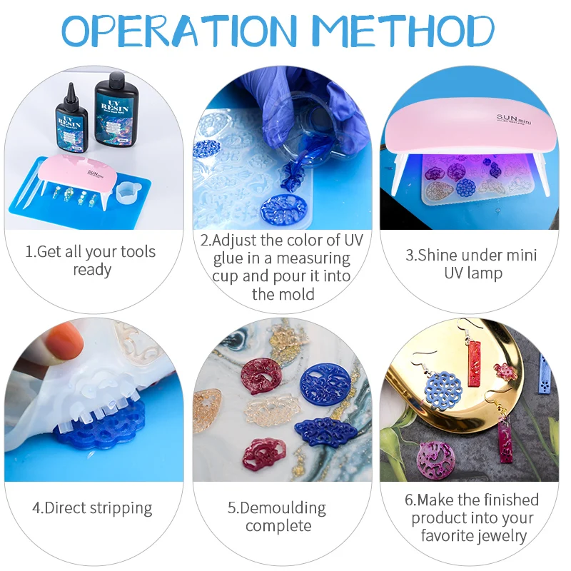 Hard UV Resin Glue Kit Fast Cu - Epoxy Uv Resin Kit 评论和价格