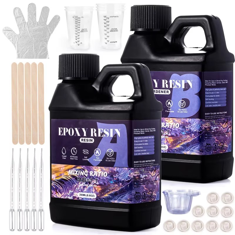 Easy Mix 1:1 Epoxy Resin Kit C - Epoxy Uv Resin Kit 评论和价格