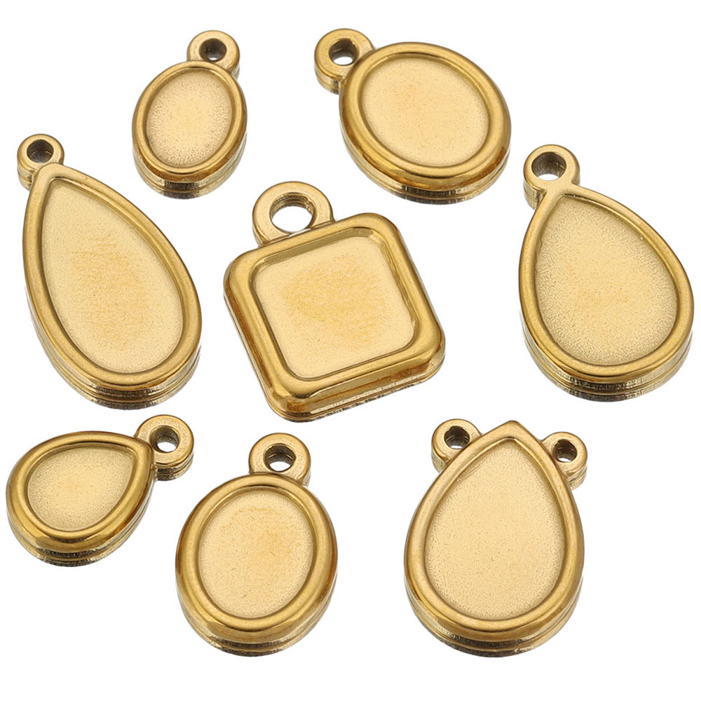 5pcs Stainless Steel Square Dr - Resin Craft Projects 评论和价格