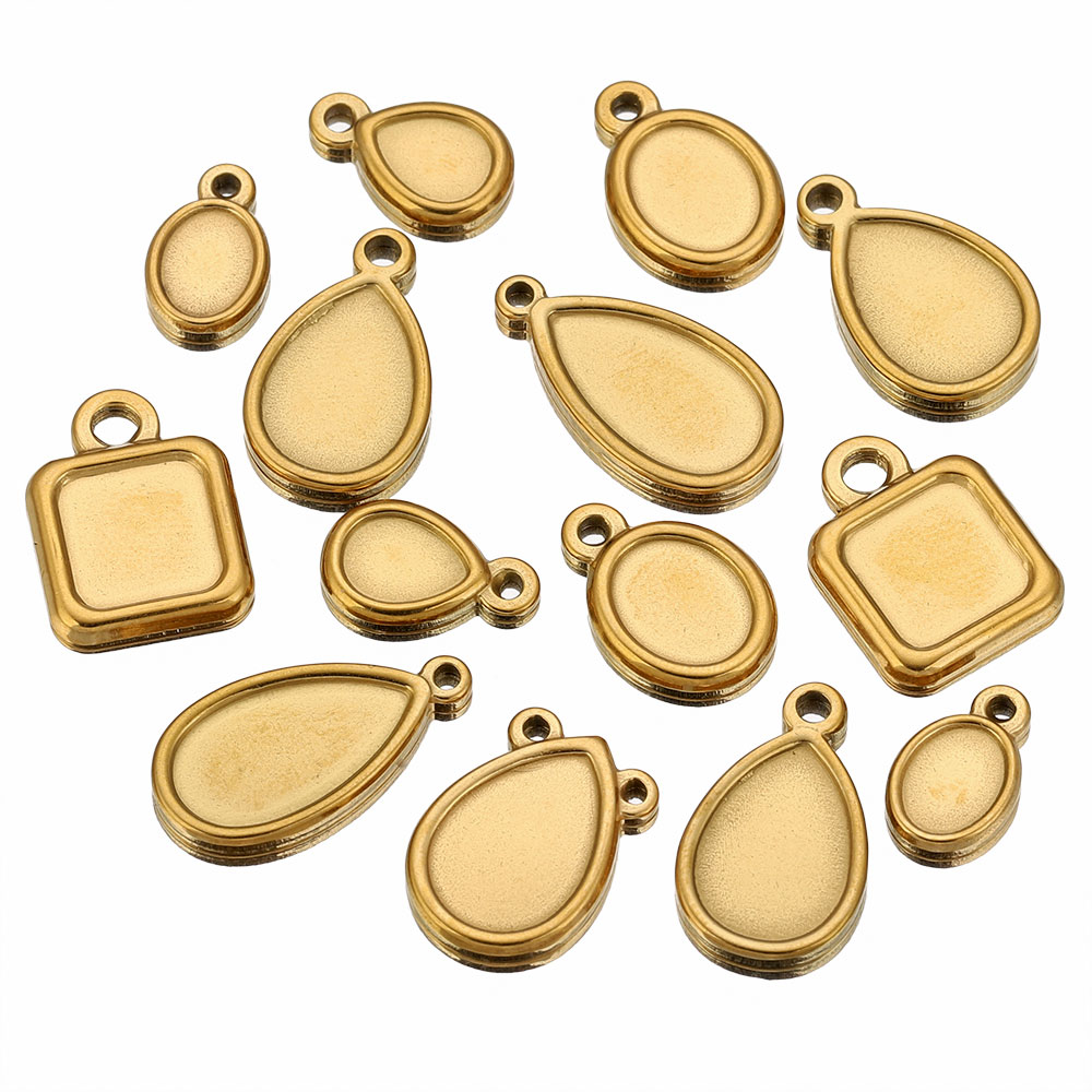 5pcs Stainless Steel Square Dr - Resin Craft Projects 评论和价格