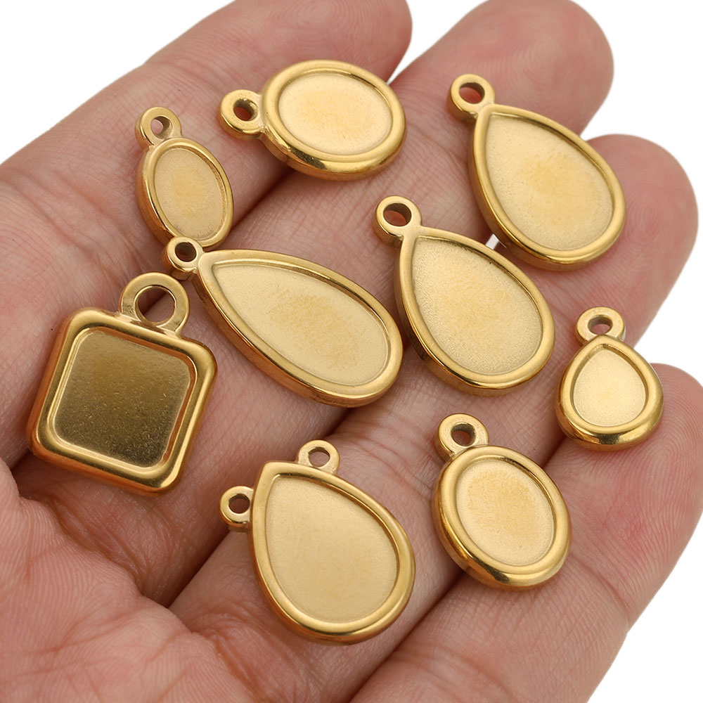 5pcs Stainless Steel Square Dr - Resin Craft Projects 评论和价格
