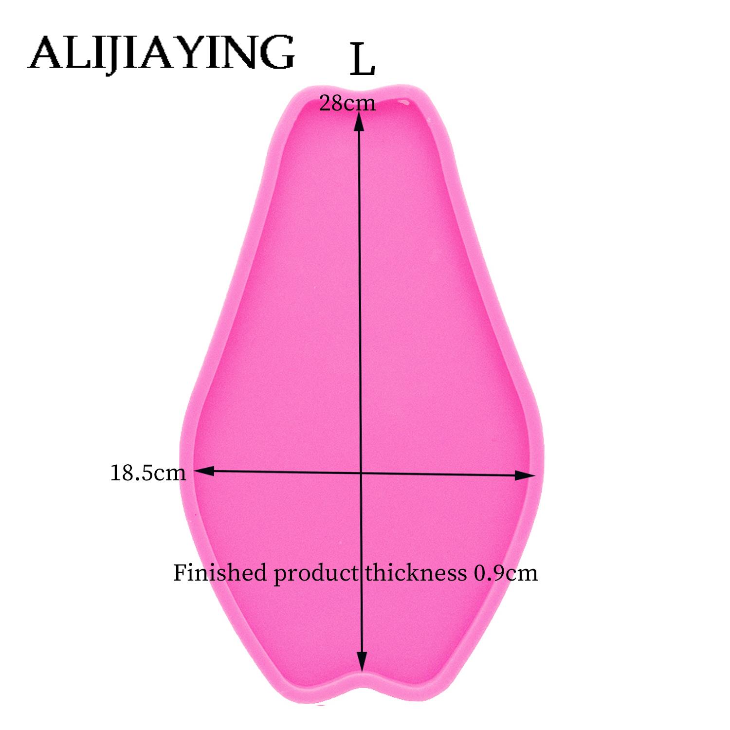DY1121 Shiny Papaya/Pomegranat - Geode Mold Silicone 评论和价格