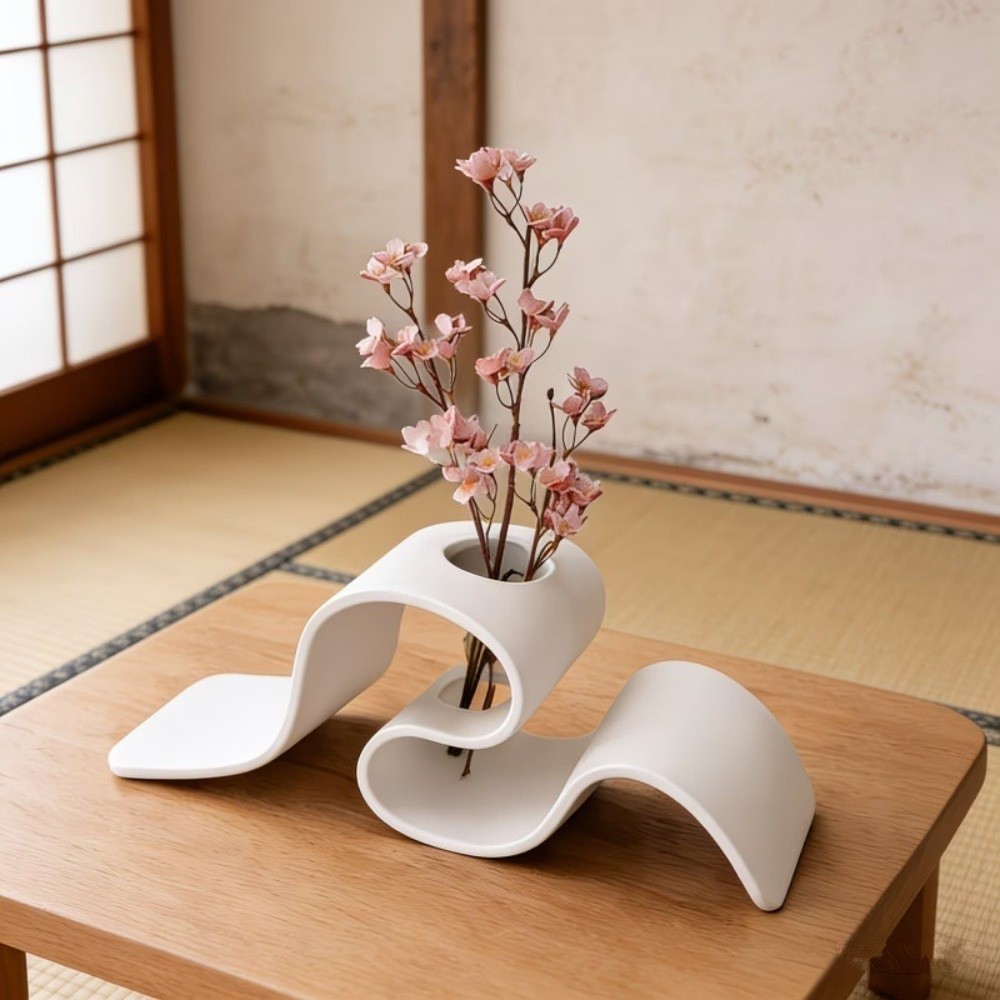 Gift Elegant 3D Printing Vase  - Dried Flower Bulk 评论和价格