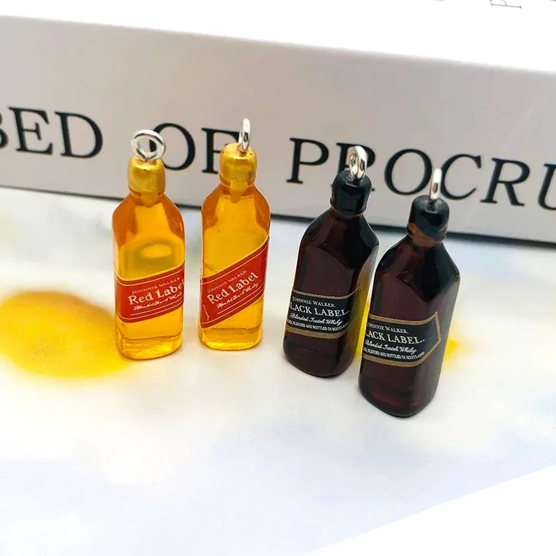 10Pcs Tiny Wine Bar Bottle Res - Resin Crafts Diy 评论和价格