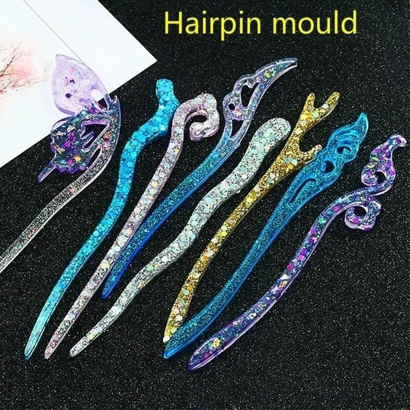 New Transparent Hairpin Silico - Resin Craft Projects 评论和价格