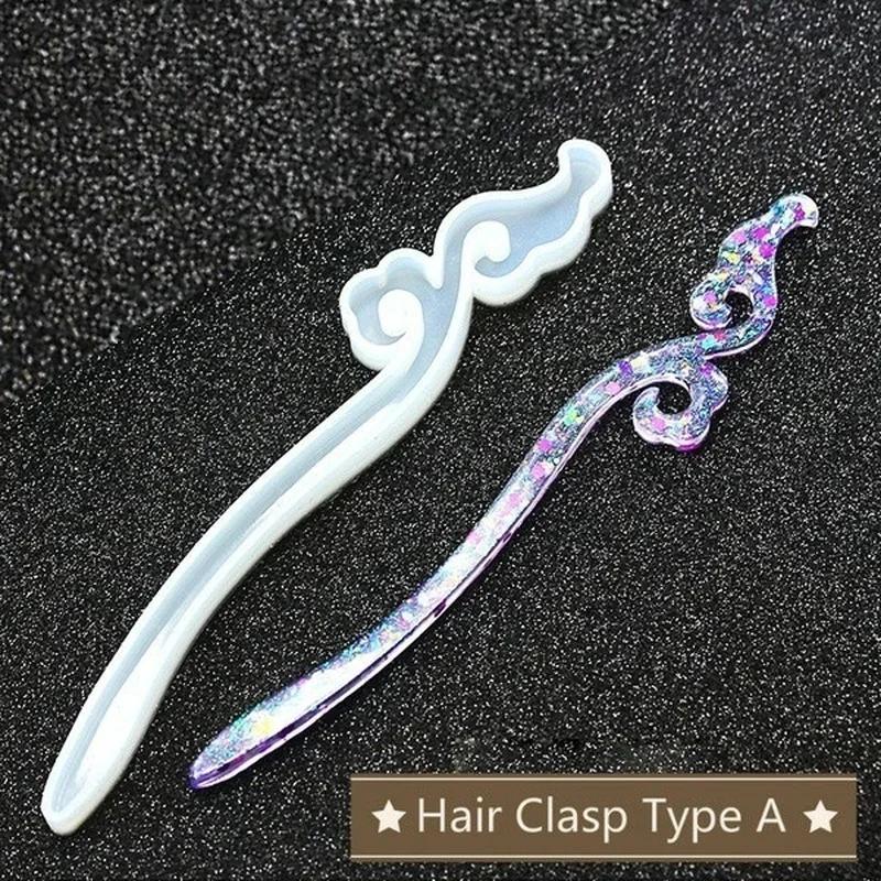 New Transparent Hairpin Silico - Resin Craft Projects 评论和价格