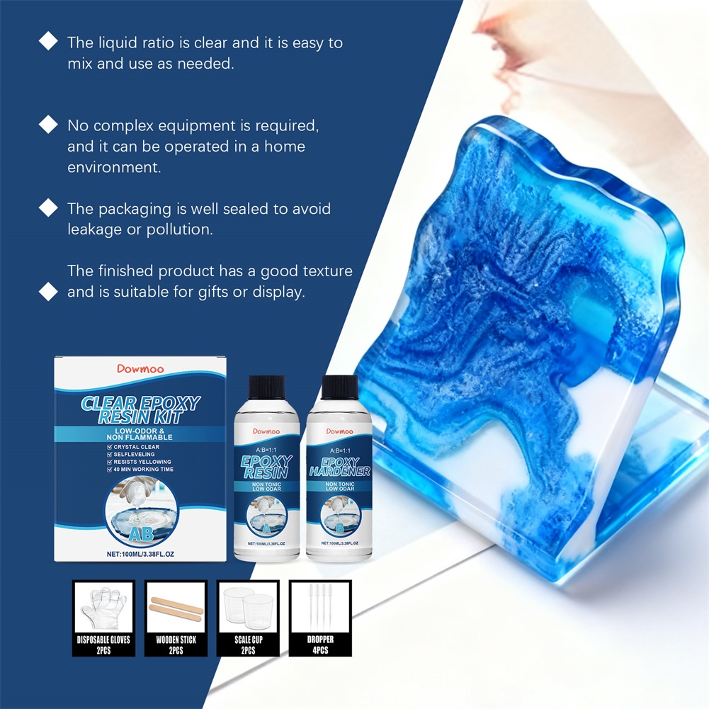 DIY Crystals Clear Epoxys Resi - Resin Jewelry Kit 评论和价格