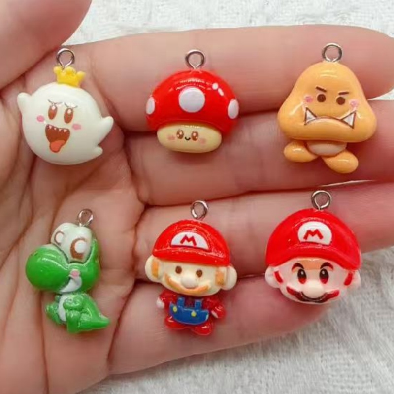 10pcs resin cartoon pendant, D - Resin Craft Projects 评论和价格