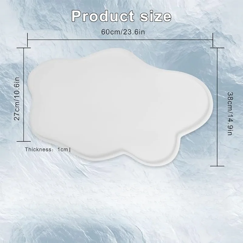 Large Resin Table Mold 24 inch - Serving Tray Mold 评论和价格