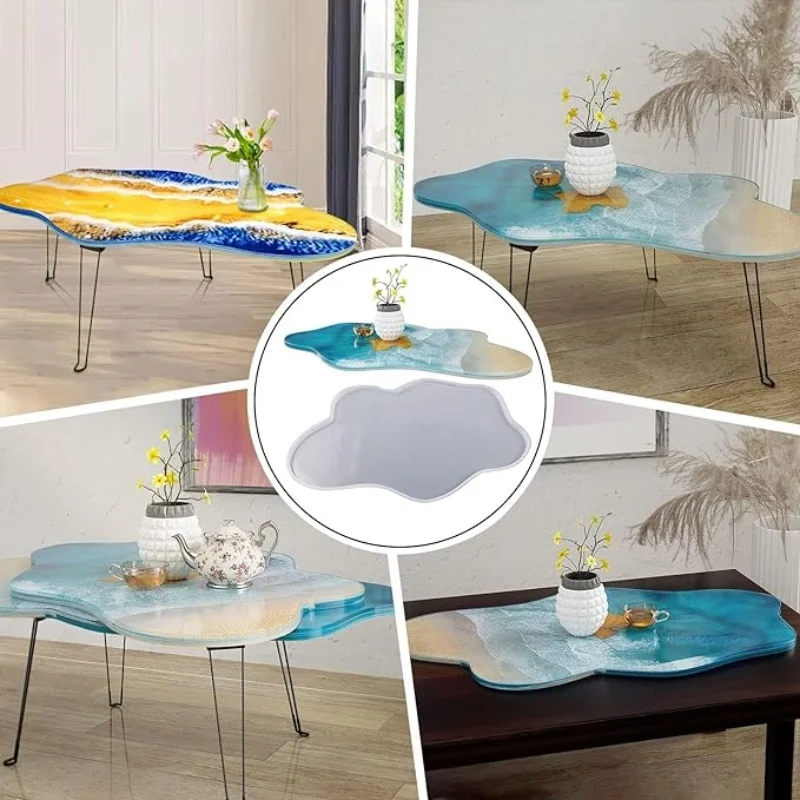 Large Resin Table Mold 24 inch - Serving Tray Mold 评论和价格