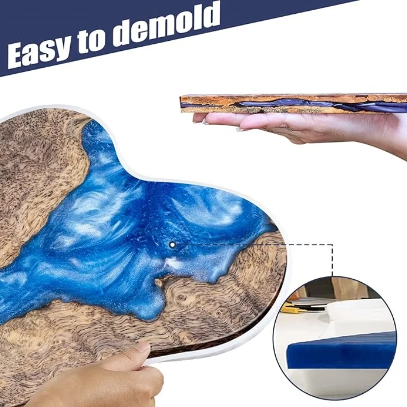Large Resin Table Mold 24 inch - Serving Tray Mold 评论和价格