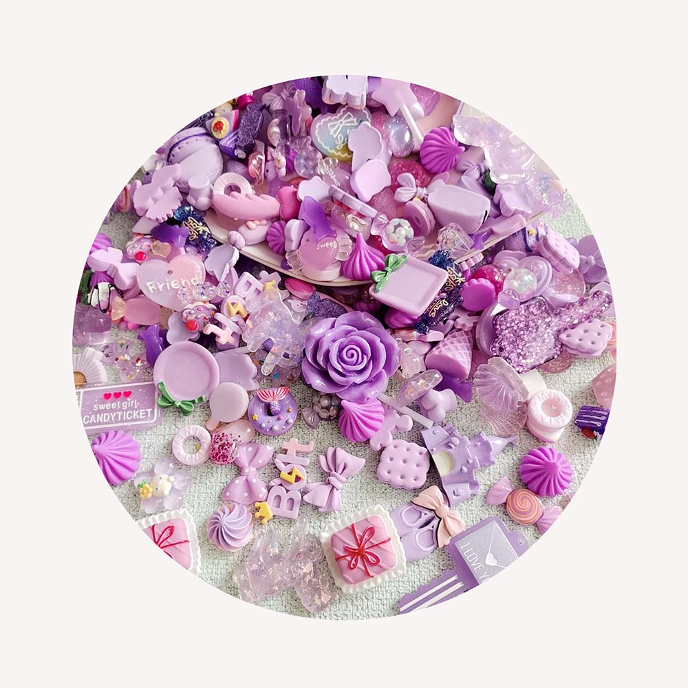 DIY jewelry mobile phone decor - Resin Crafts Diy 评论和价格