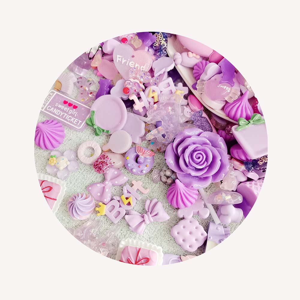 DIY jewelry mobile phone decor - Resin Crafts Diy 评论和价格